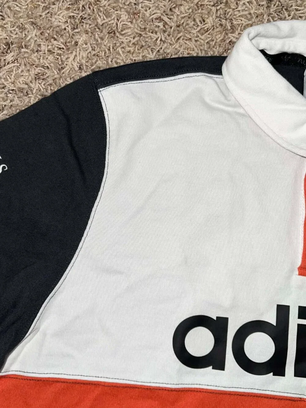 Adidas Originals & All Blacks Men’s Heritage Rugby Polo Shirt, Size Large (New)